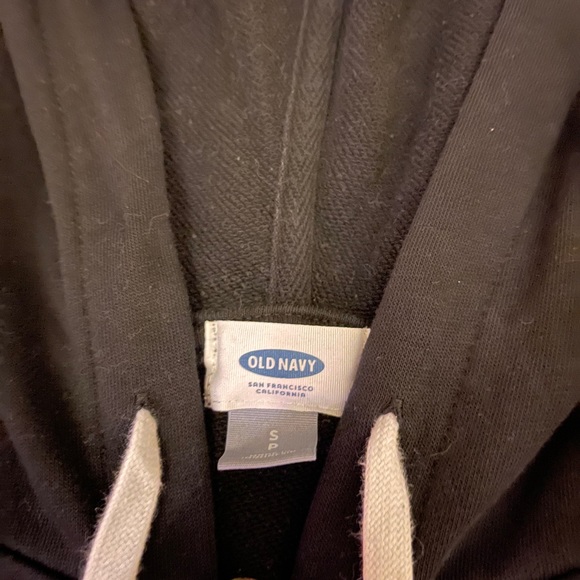 Plain black zip up jacket - Picture 2 of 2